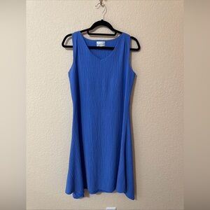 Habitat Clothes to Live In Textured Stretchy Dress Lavender Rayon Blend Sz S‎